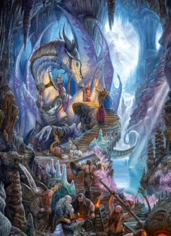Puzzle 1000 el. Smocza kuźnia