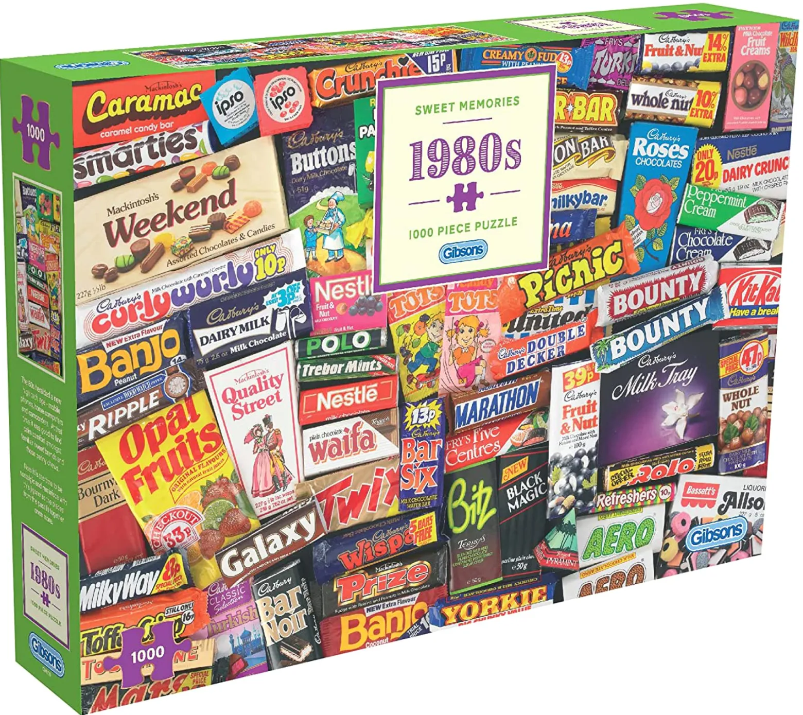 Puzzle 1000 el. Słodkie wspomnienia (lata 80.)