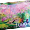 Puzzle 1000 el. Spacer w miejskim parku