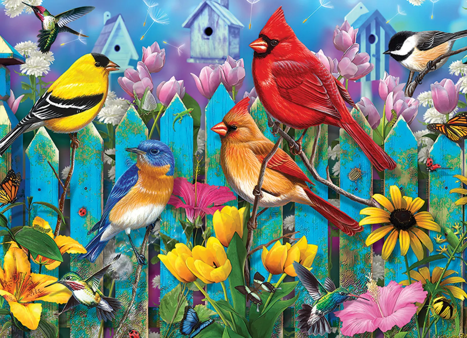 Puzzle 500 el. Spotkanie przy płocie