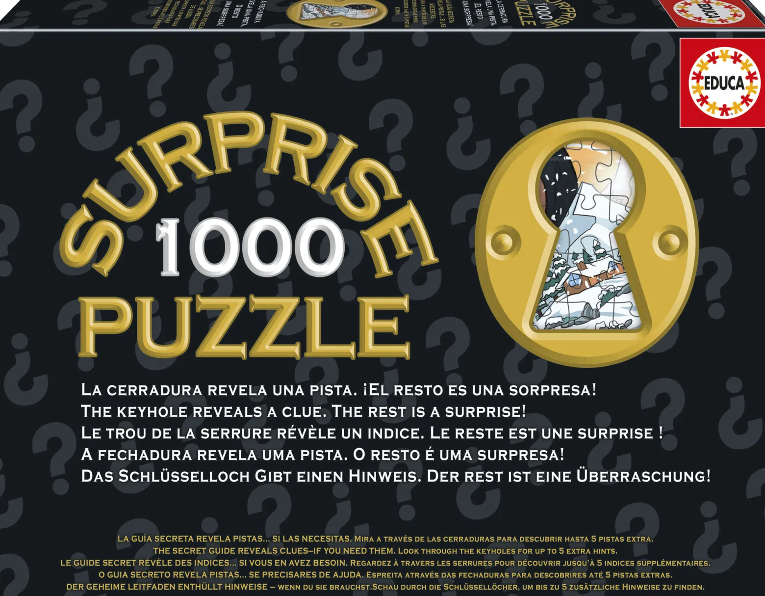 Puzzle 1000 el. (Surprise Puzzle) Boże Narodzenie