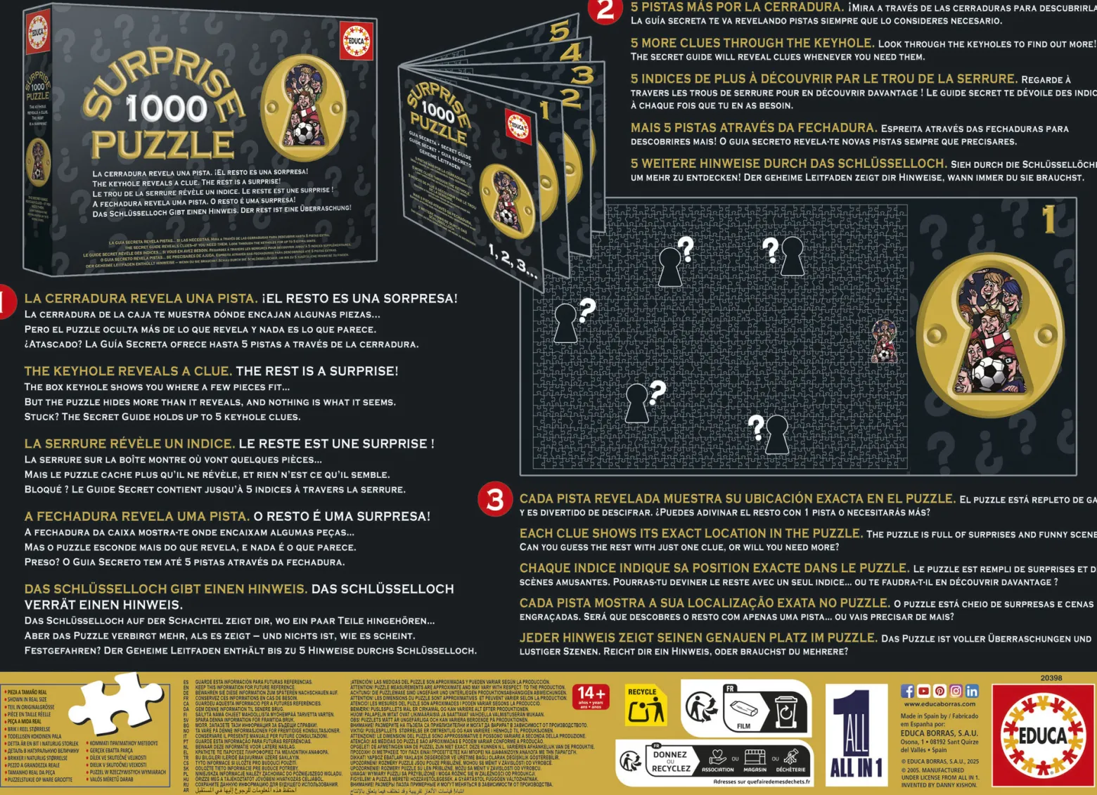Puzzle 1000 el. (Surprise Puzzle) Strzelaj!