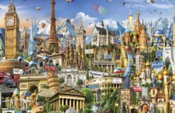 Puzzle 1000 el. Symbole Europy (miniatura)