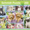 Puzzle 200 el. Szczeniaki