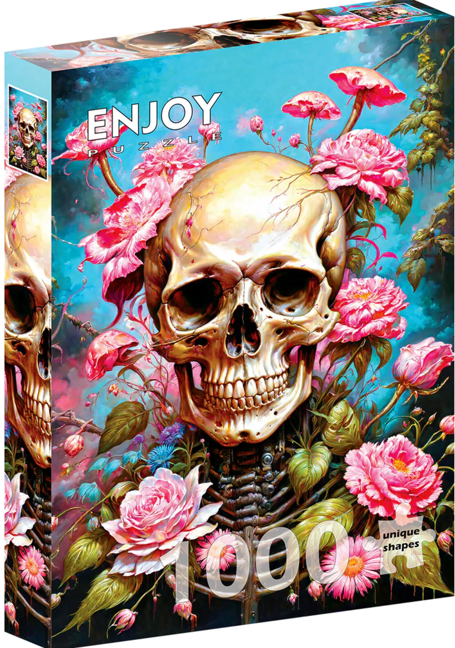 Puzzle 1000 el. Szkielet ogrodowy