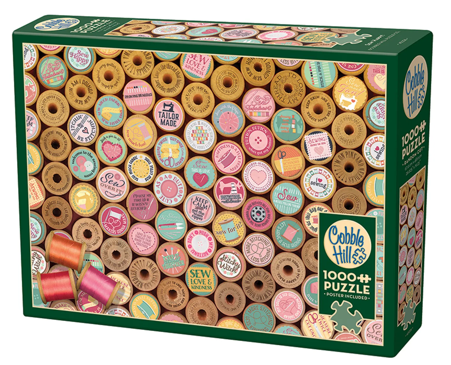Puzzle 1000 el. Szyj szczęśliwie!