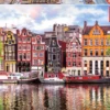 Puzzle 1000 el. Tańczące domy / Amsterdam