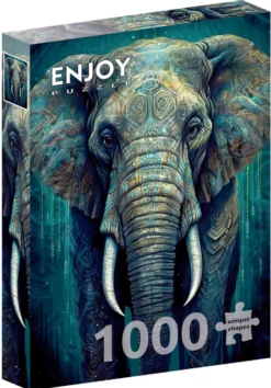 Puzzle 1000 el. Tajemniczy słoń