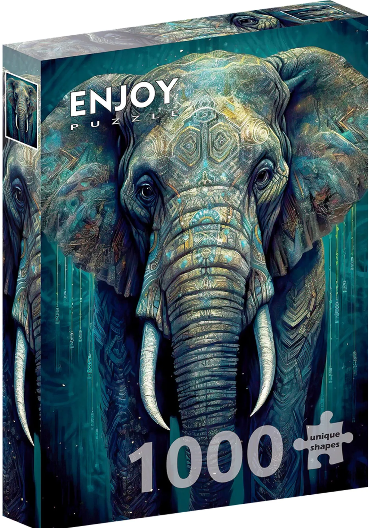 Puzzle 1000 el. Tajemniczy słoń