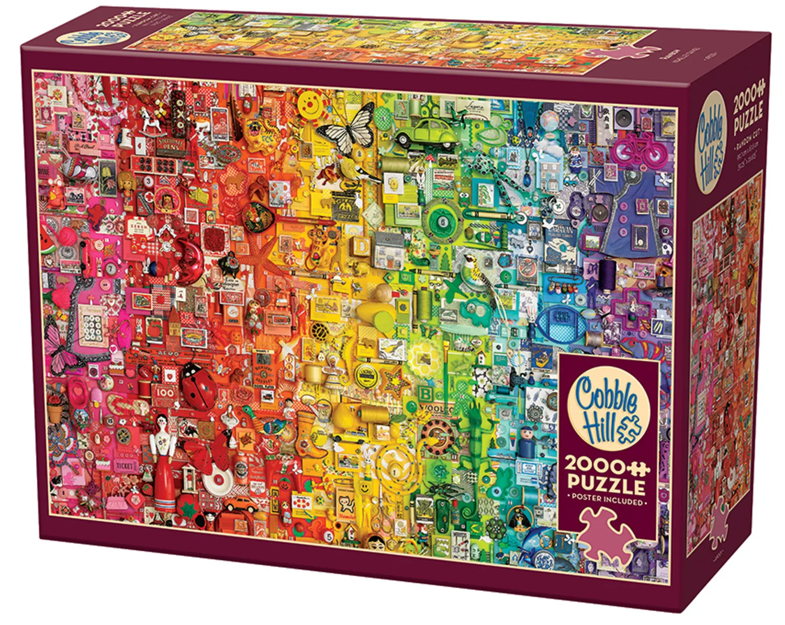 Puzzle 2000 el. Tęcza