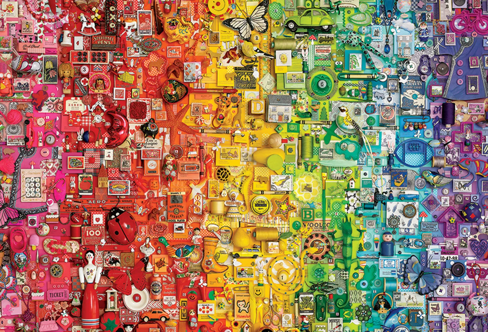 Puzzle 2000 el. Tęcza