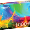 Puzzle 1000 el. Tęczowe fraktale