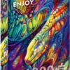 Puzzle 1000 el. Tęczowy wąż