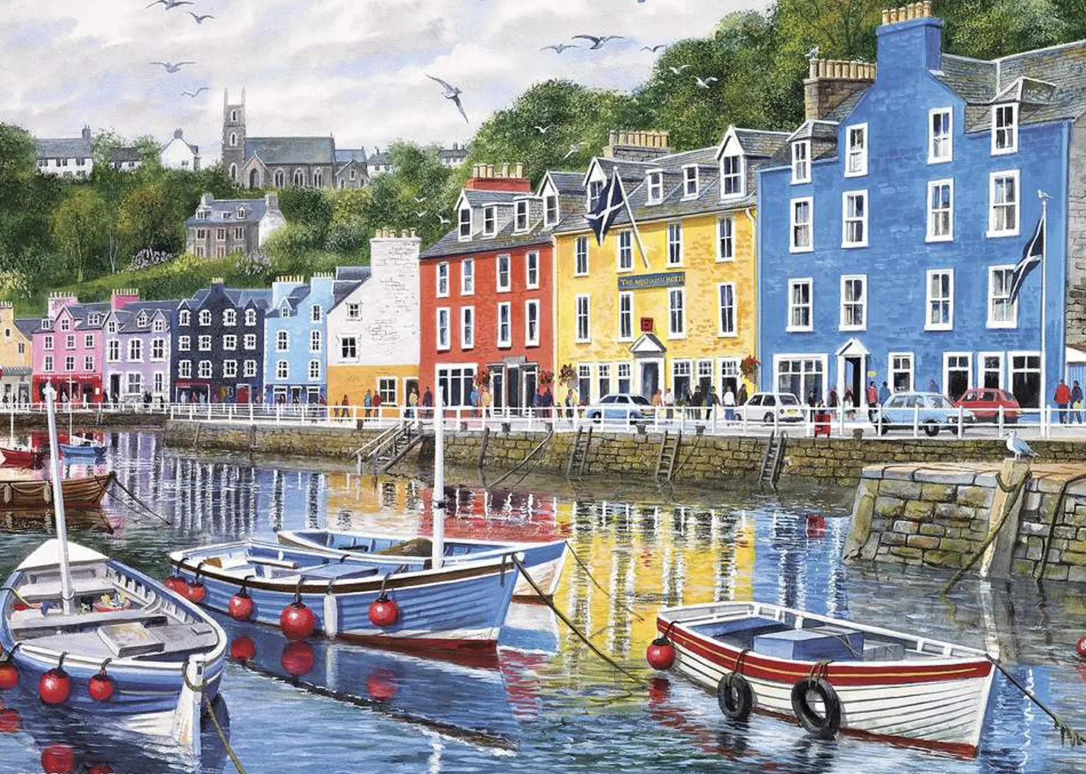 Puzzle 1000 el. Tobermory / Szkocja