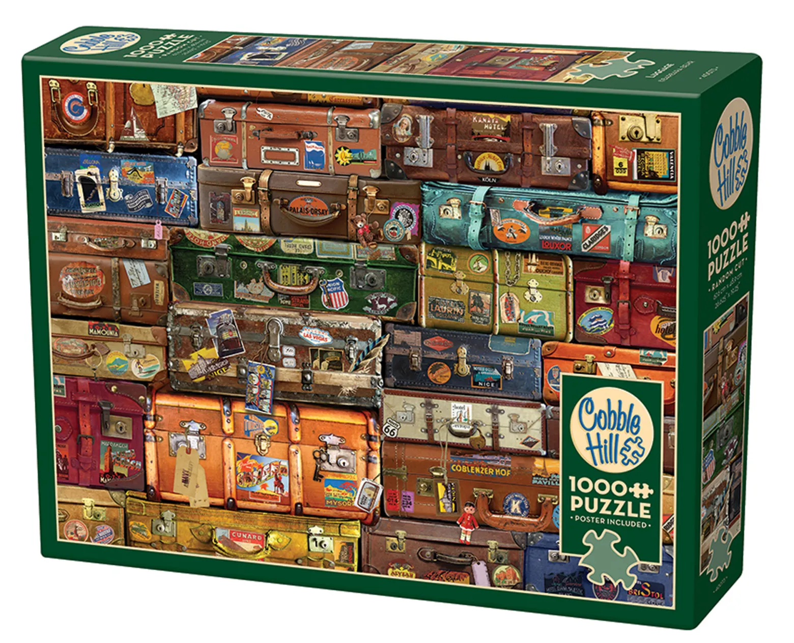 Puzzle 1000 el. Torby podróżne