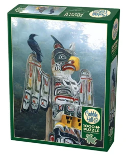 Puzzle 1000 el. Totem rdzennych mieszkańców Ameryki