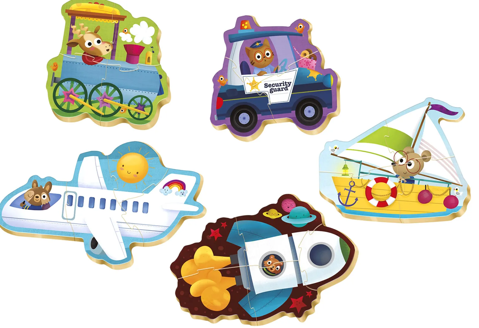 Puzzle 3-5 el. Transport