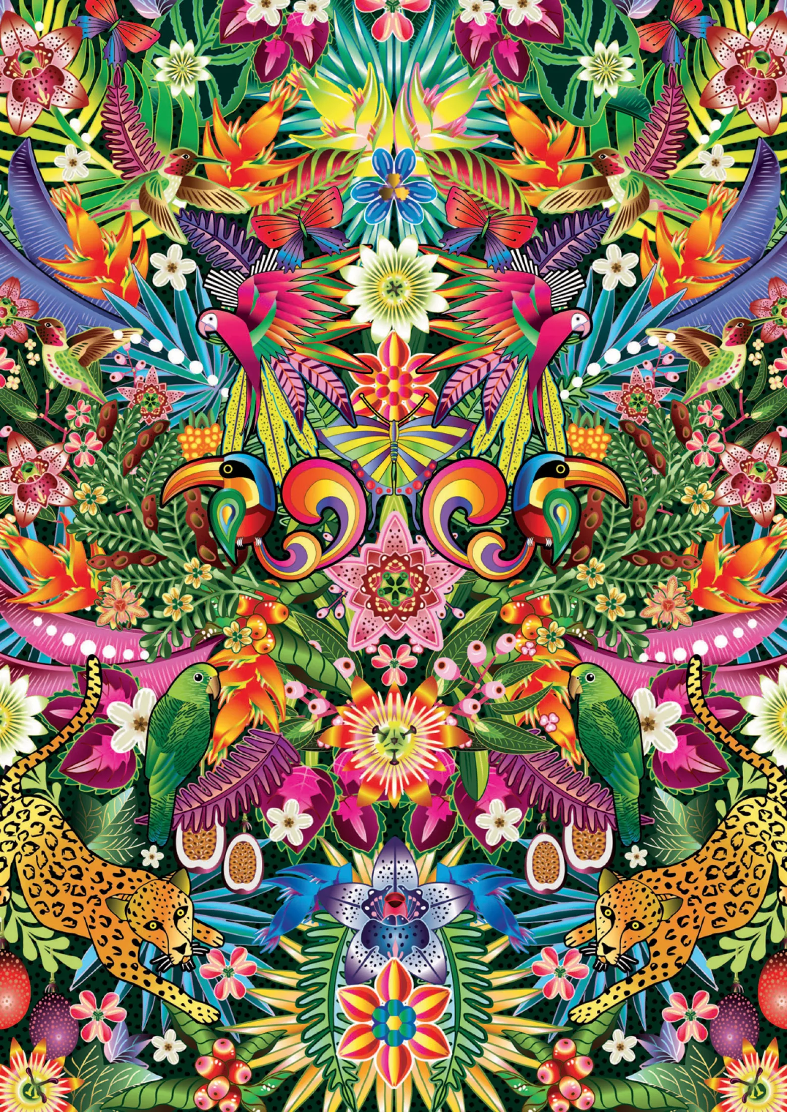Puzzle 1000 el. Tukany, Catalina Estrada