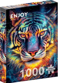 Puzzle 1000 el. Tygrys