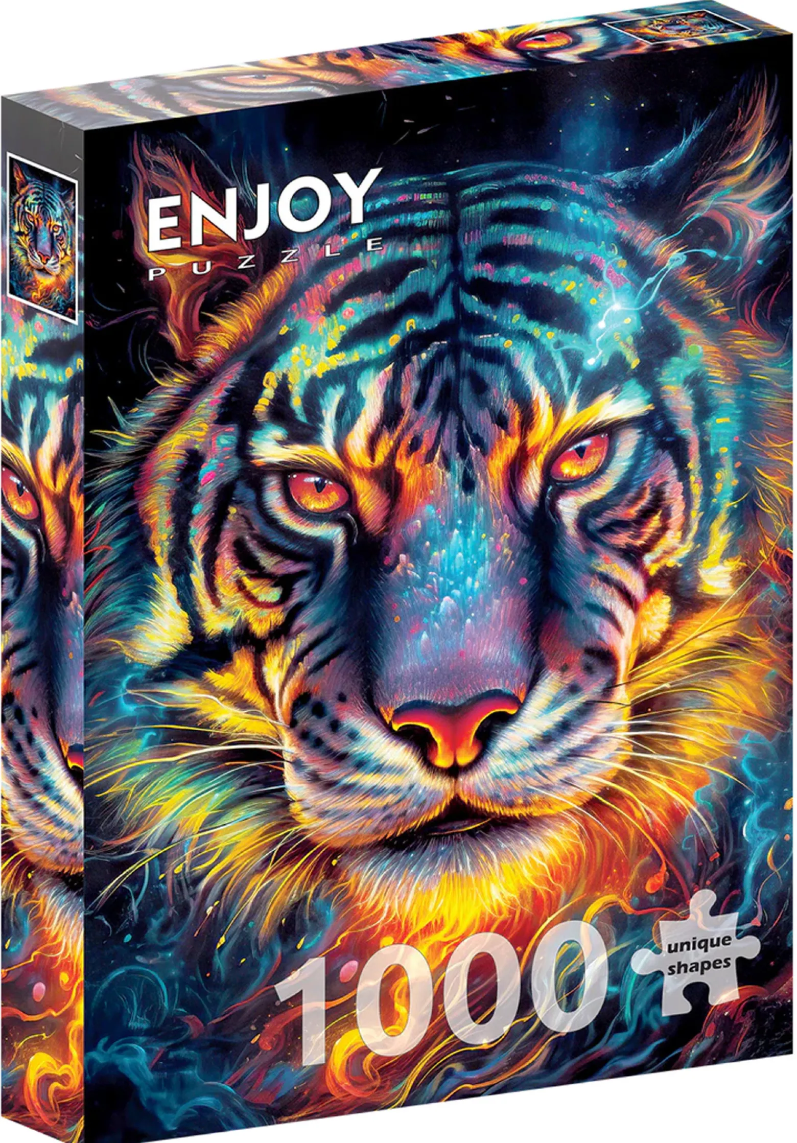 Puzzle 1000 el. Tygrys