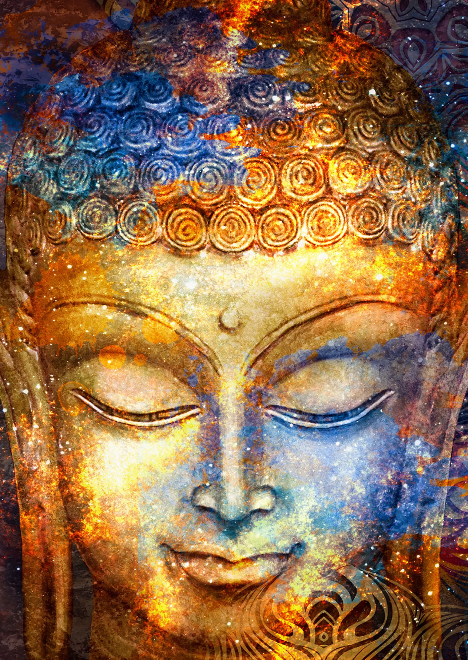 Puzzle 1000 el. Uśmiechnięty Budda