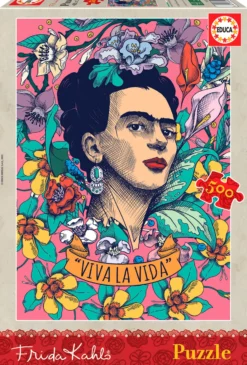 Puzzle 500 el. Viva La Vida, Frida Kahlo