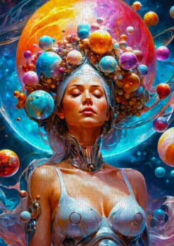 Puzzle 1000 el. Władczyni kosmosu