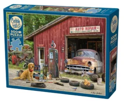 Puzzle 500 el. Warsztat samochodowy