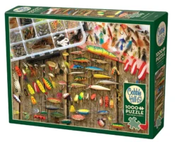Puzzle 1000 el. Wędkarskie przynęty