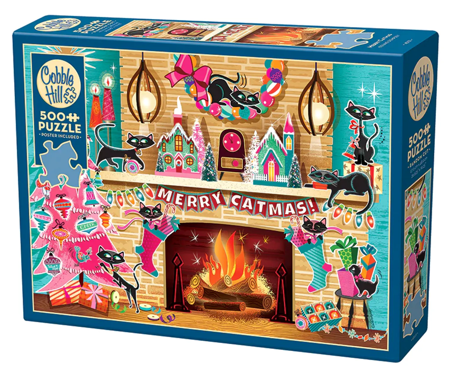 Puzzle 500 el. Wesołych Świąt