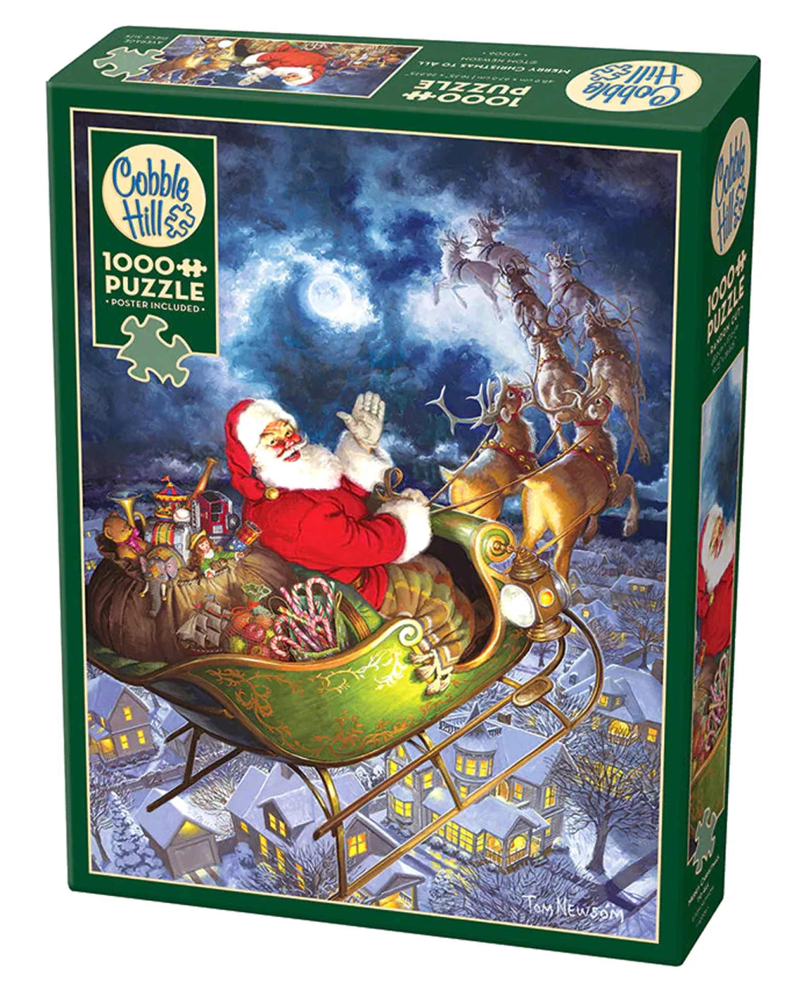 Puzzle 1000 el. Wesołych Świąt