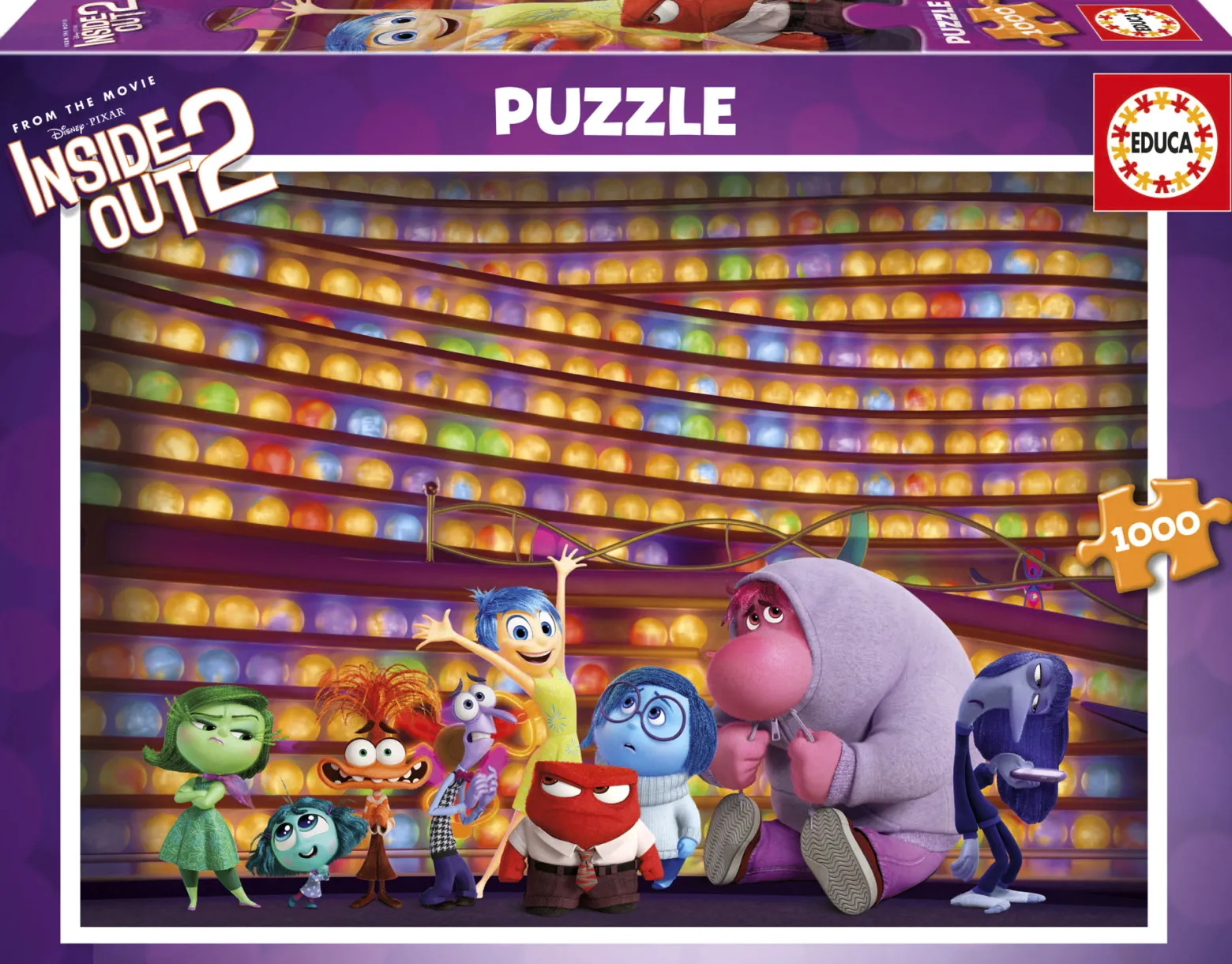 Puzzle 1000 el. W głowie się nie mieści 2