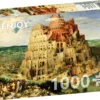 Puzzle 1000 el. Wieża Babel, Pieter Bruegel