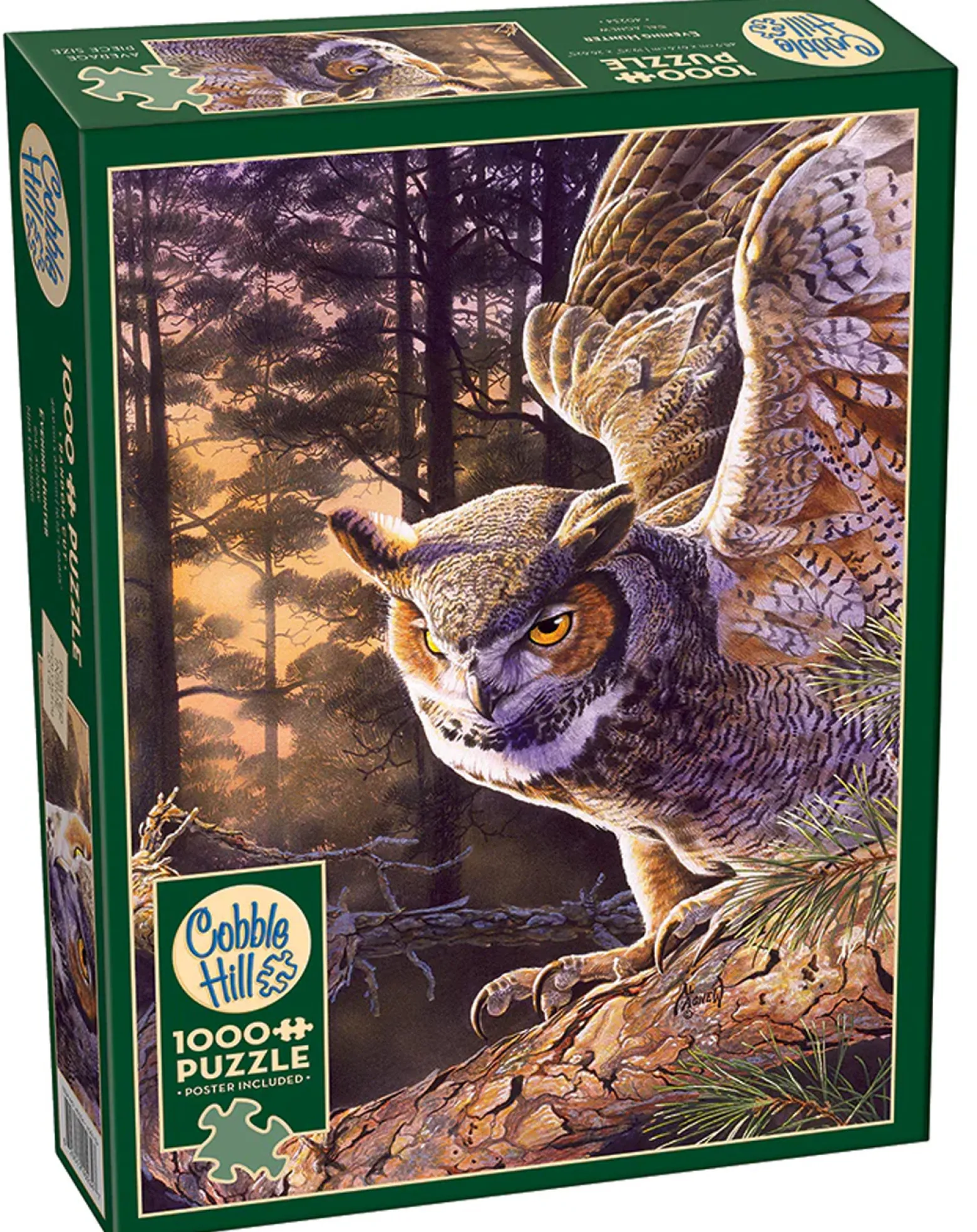 Puzzle 1000 el. Wieczorny łowca