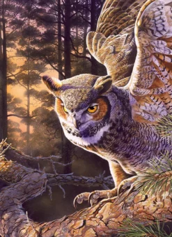 Puzzle 1000 el. Wieczorny łowca