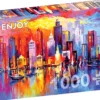 Puzzle 1000 el. Wieczór w Nowym Jorku / USA