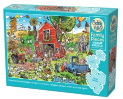 Puzzle 350 el. Wiejskie szaleństwo