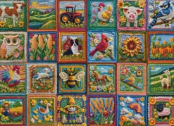 Puzzle 1000 el. Wiejskie życie