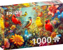 Puzzle 1000 el. Ćwierkanie i trzepotanie