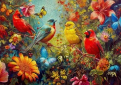 Puzzle 1000 el. Ćwierkanie i trzepotanie
