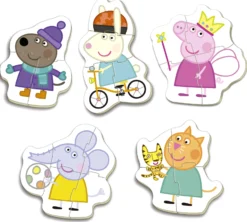Puzzle 3-5 el. Świnka Peppa