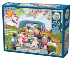 Puzzle 500 el. Wiosenna przejażdżka