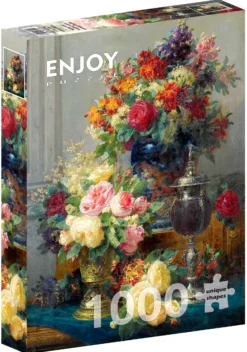 Puzzle 1000 el. Wiosenne kwiaty, Jean-Baptiste Robie