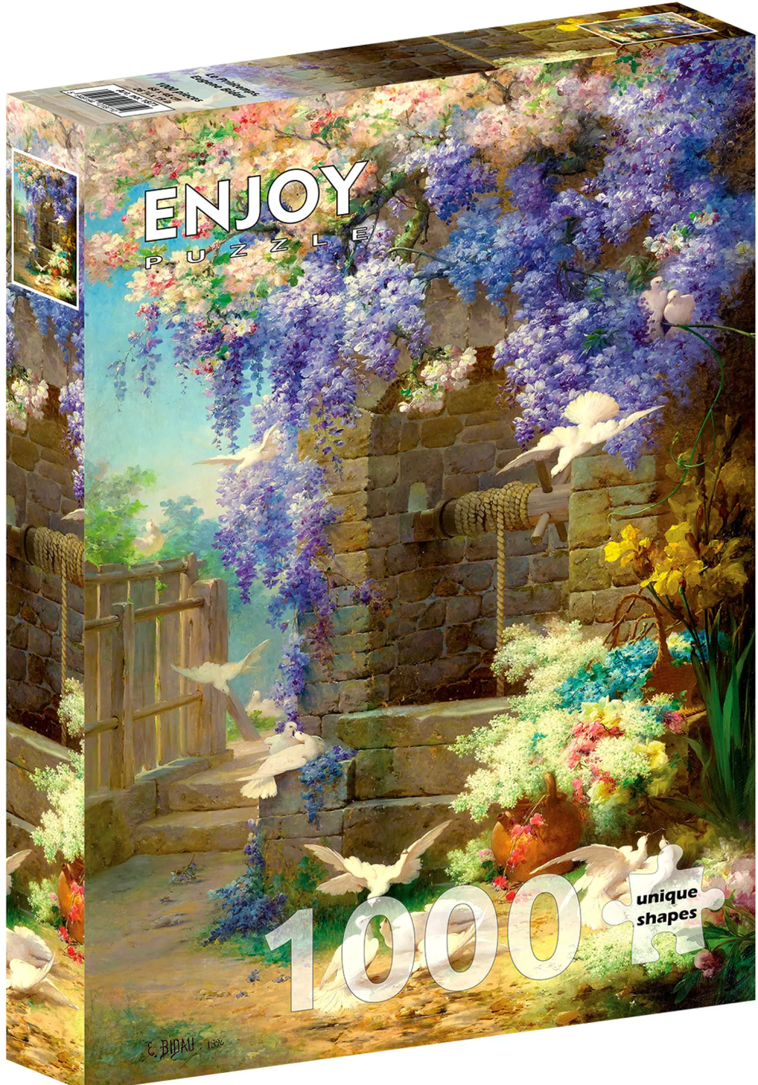 Puzzle 1000 el. Wiosna, Eugene Bidau