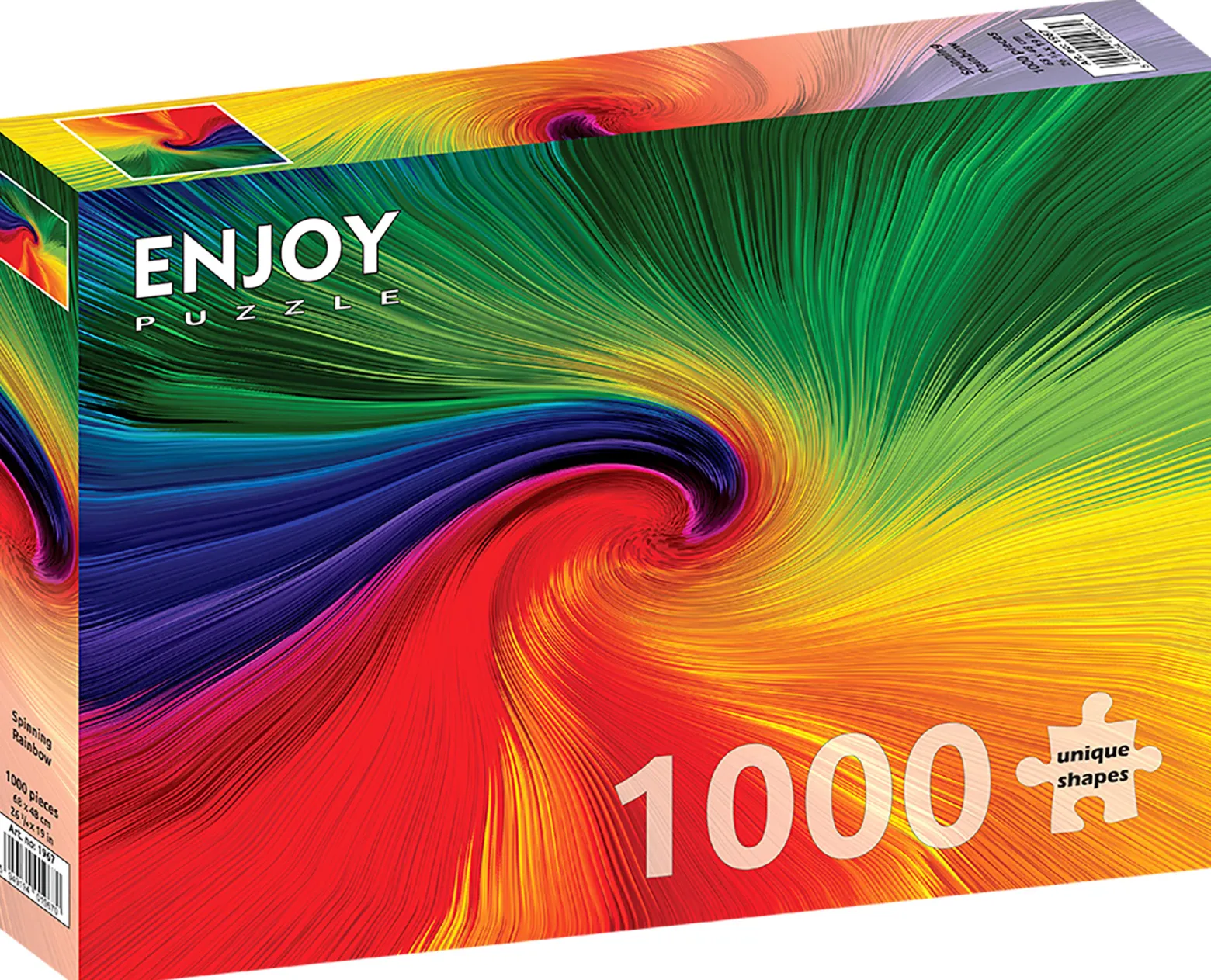 Puzzle 1000 el. Wirująca tęcza