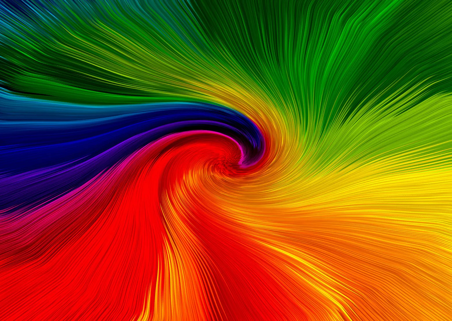 Puzzle 1000 el. Wirująca tęcza