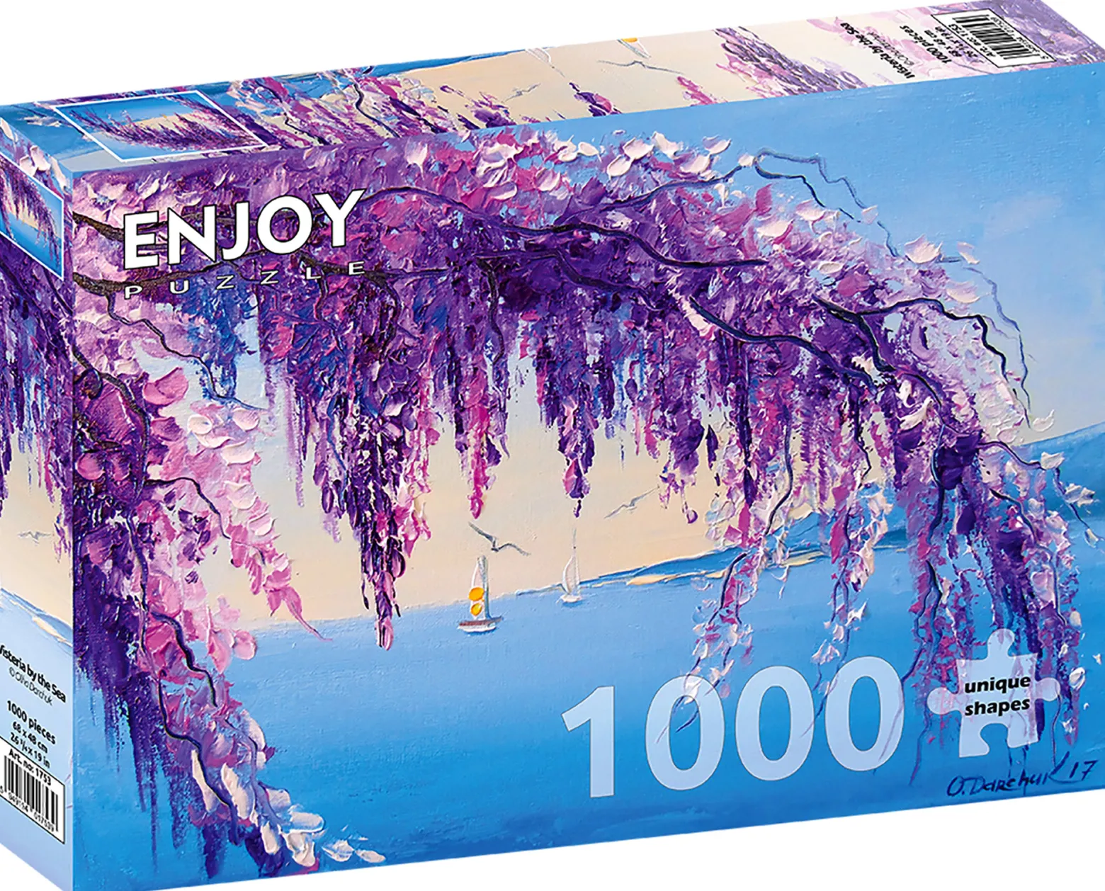 Puzzle 1000 el. Wisteria nad morzem