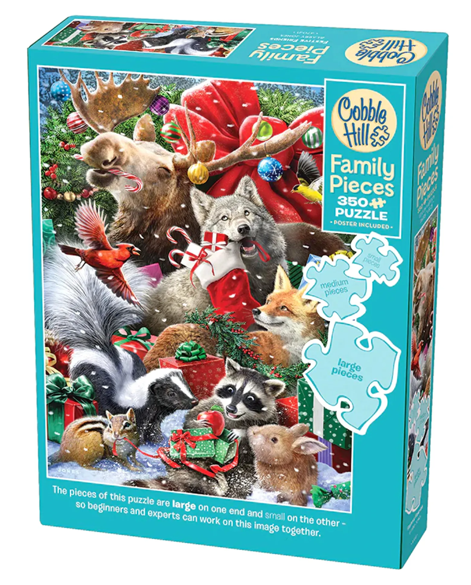Puzzle 350 el. Świąteczna atmosfera