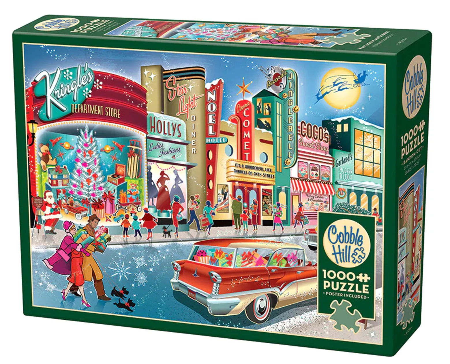 Puzzle 1000 el. Świąteczne zakupy