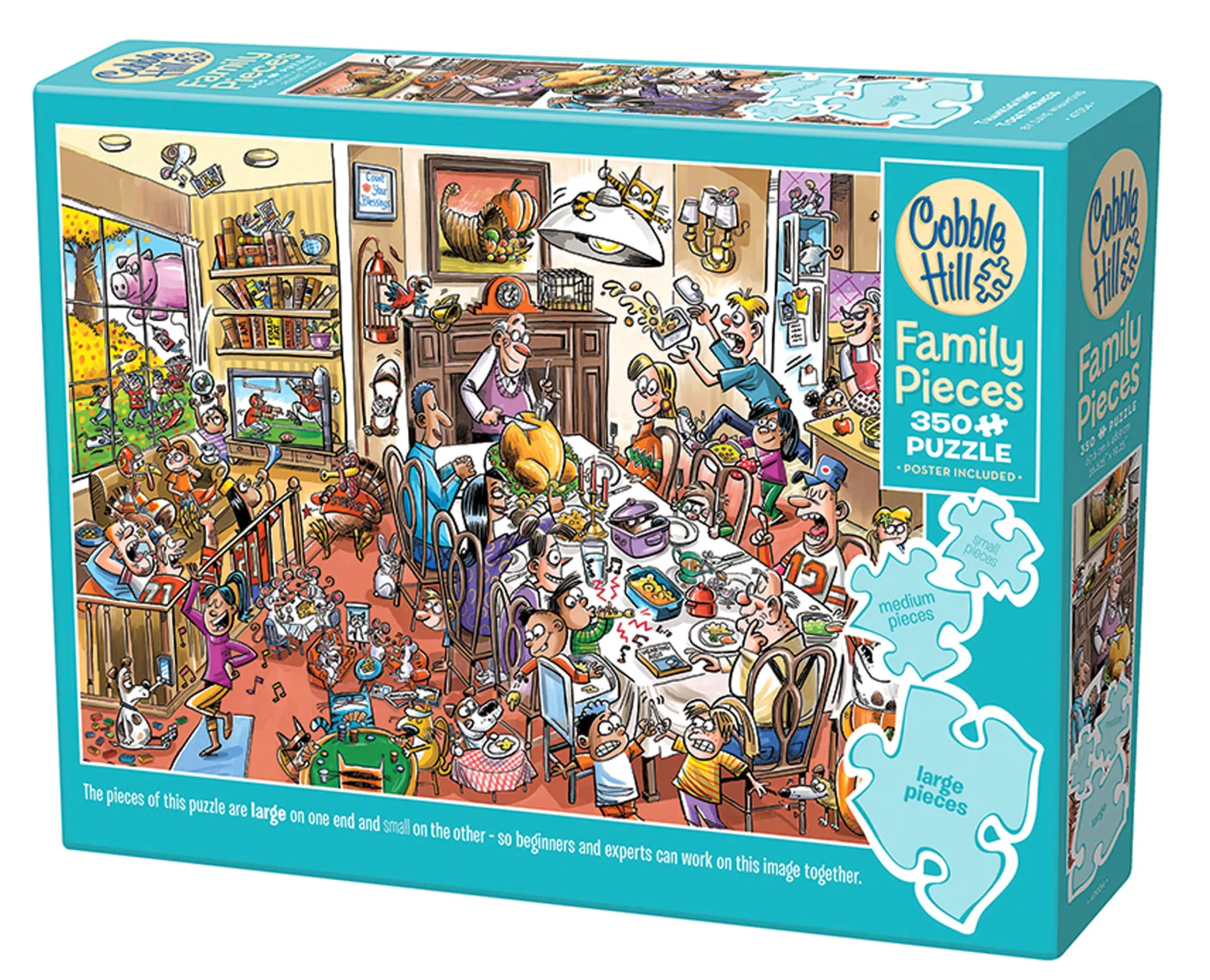 Puzzle 350 el. Święto Dziękczynienia